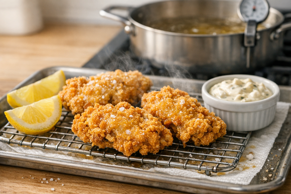 Crave‑Worthy Fried Oysters at Home: A Simple Little Wicomico Guide for First‑Time Fryers