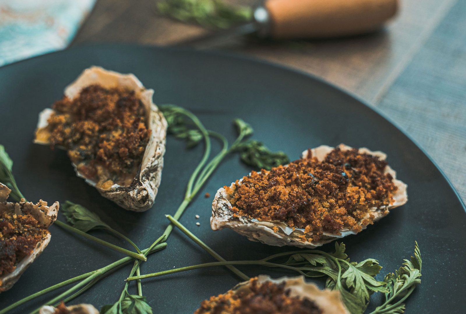 Oysters Rockefeller