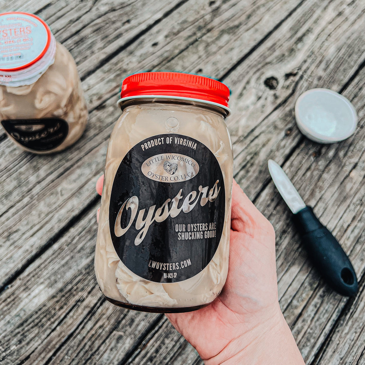 Fresh Shucked & Jarred Oysters Little